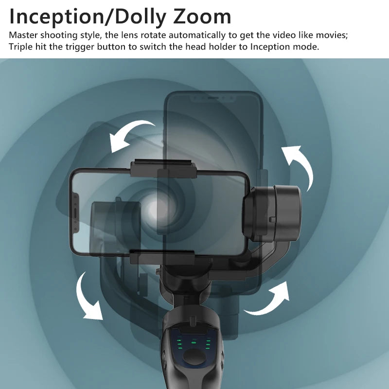 Phone Holder Anti Shake Video Record Stabilizer