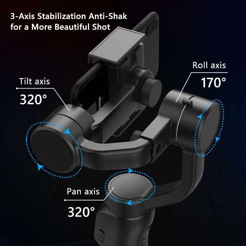 Phone Holder Anti Shake Video Record Stabilizer