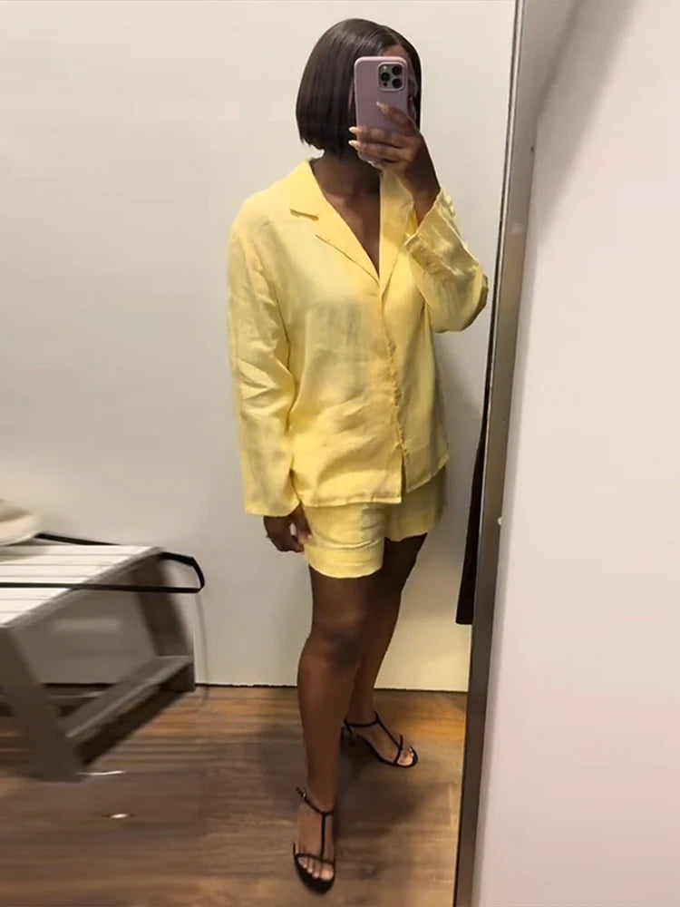 Maya Linen Set.