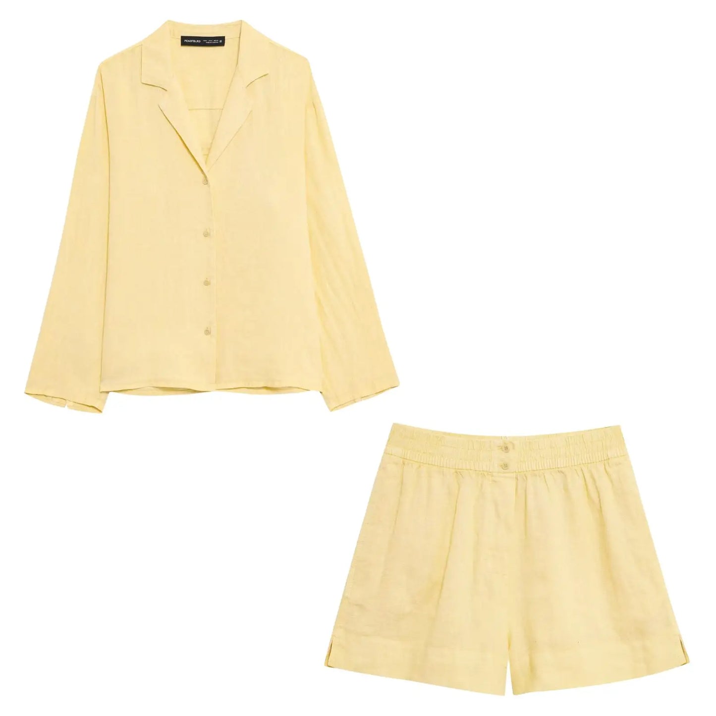 Casual Women Linen Summer Set.
