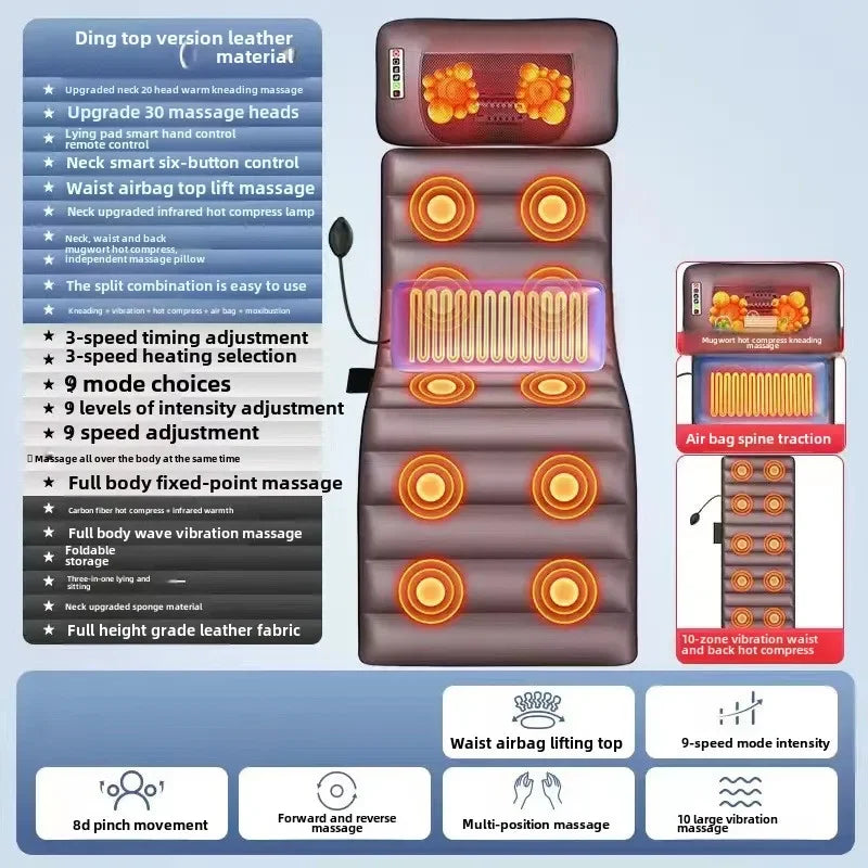 Whole body mattress massager.