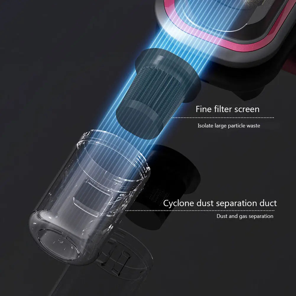 Wireless vacuum mite removal machine.