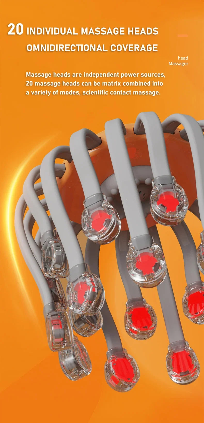 Scalp Massager (For Relaxation Stress Migraine)