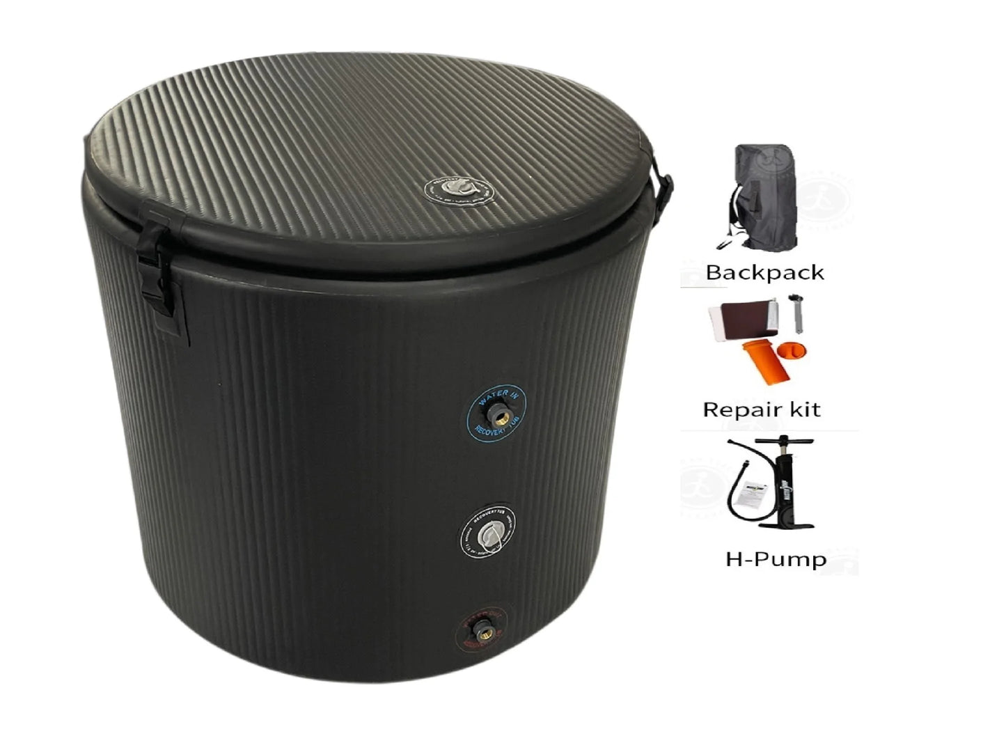 Built-in Pump Ice Bath Tub with Water Cooling.
