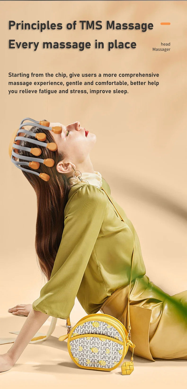Scalp Massager (For Relaxation Stress Migraine)