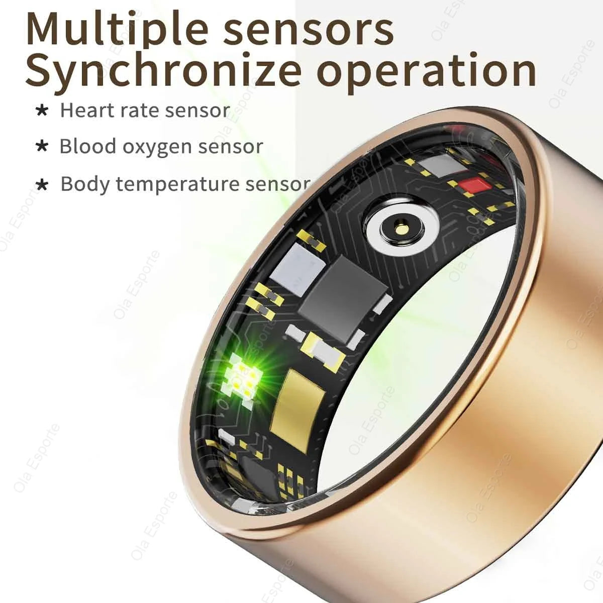 Unisex Smart Ring.