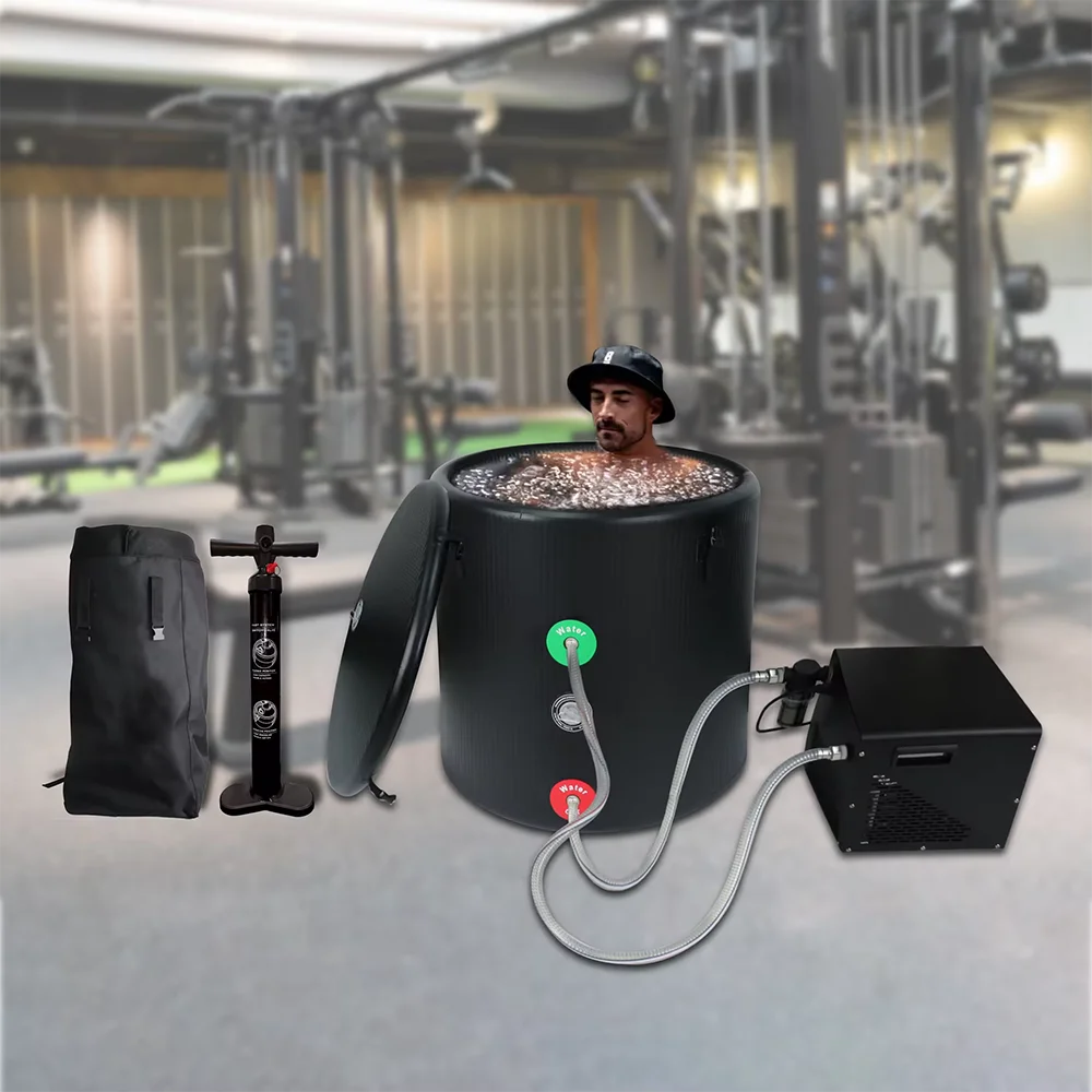 Built-in Pump Ice Bath Tub with Water Cooling.