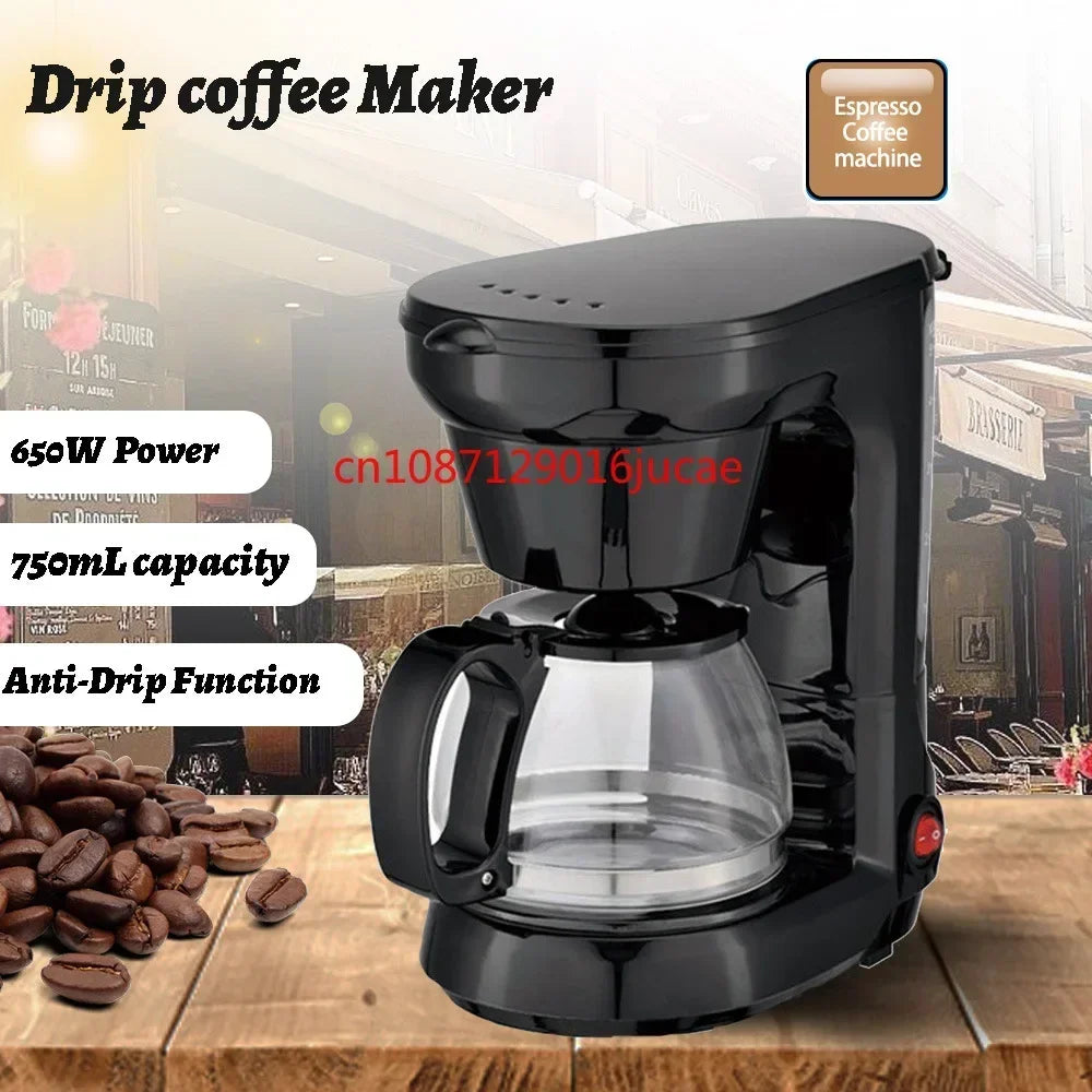Steam coffee machine.