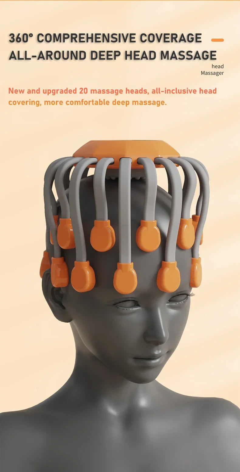Scalp Massager (For Relaxation Stress Migraine)