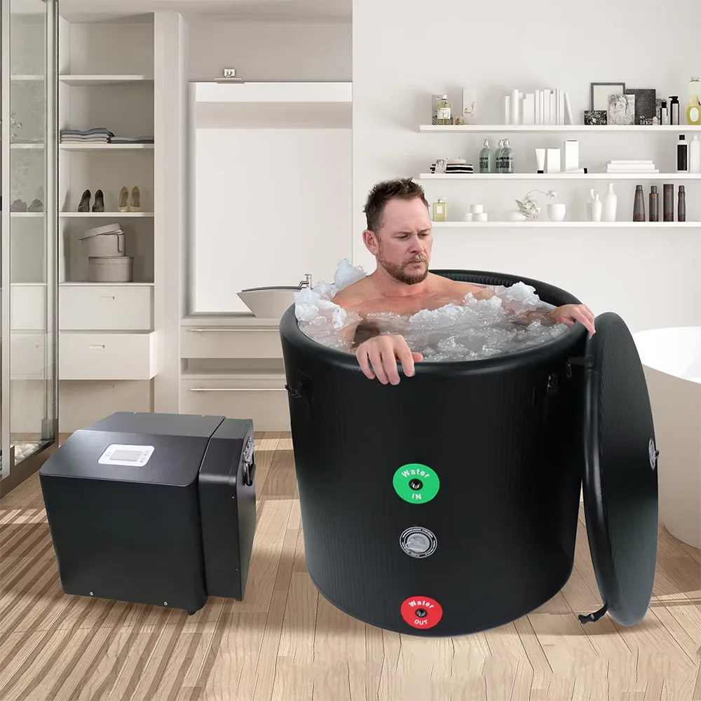 Built-in Pump Ice Bath Tub with Water Cooling.