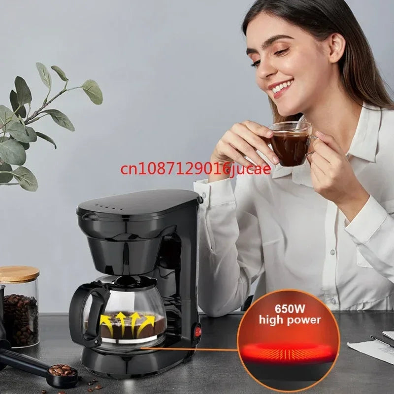 Steam coffee machine.