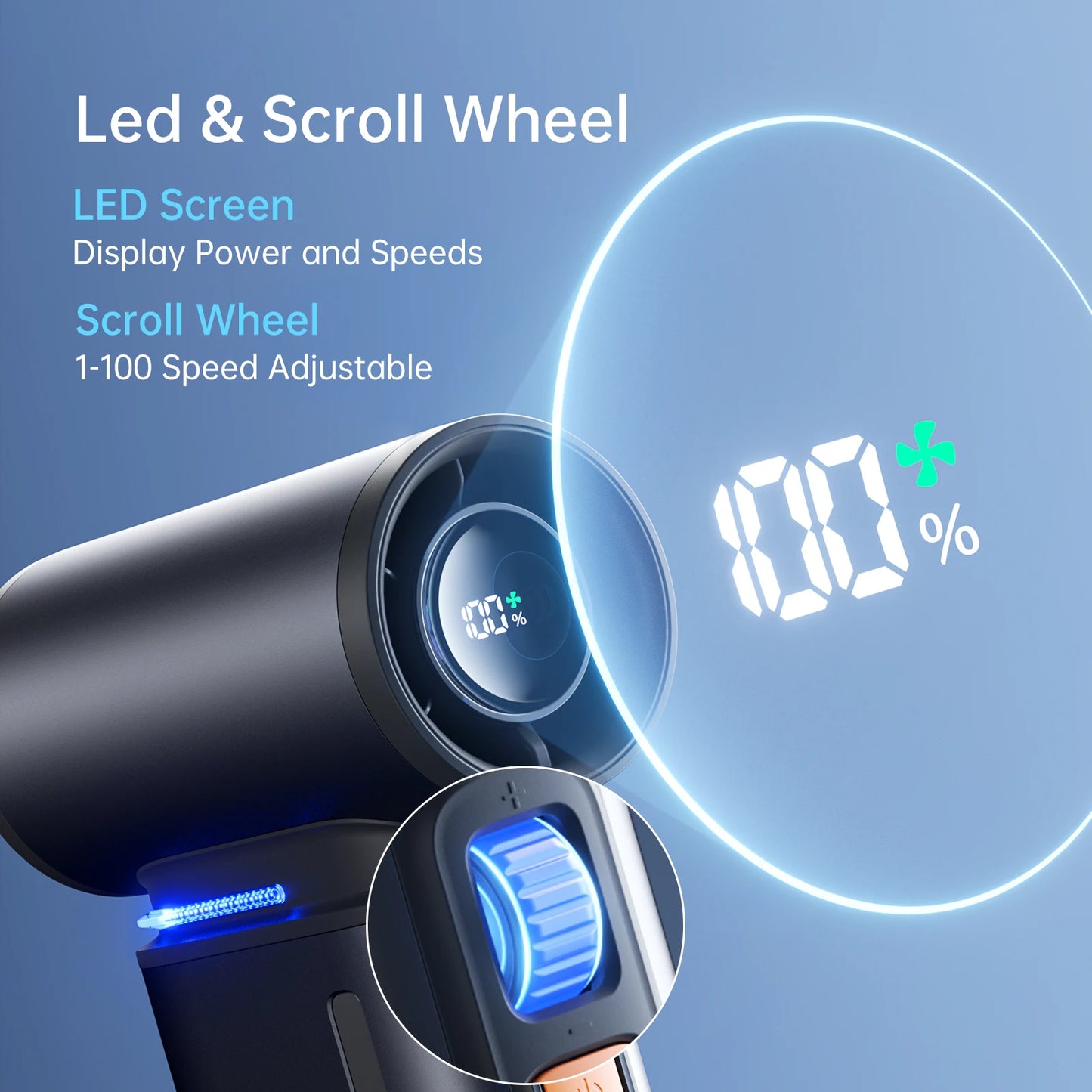 Portable Turbo Handheld Fan.
