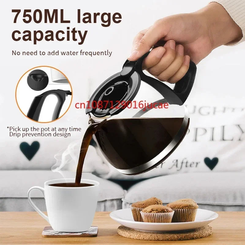 Steam coffee machine.