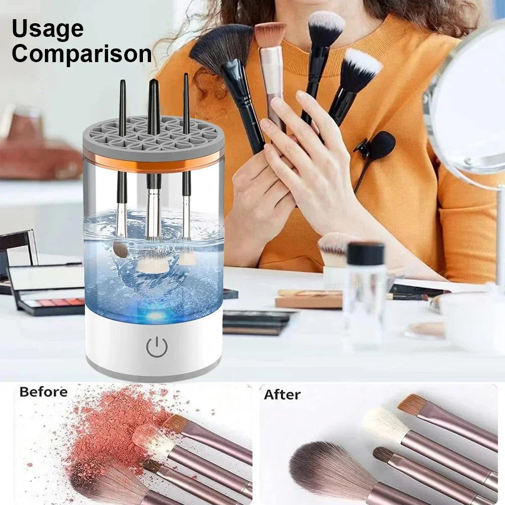 Electric Makeup Brush Cleaner.