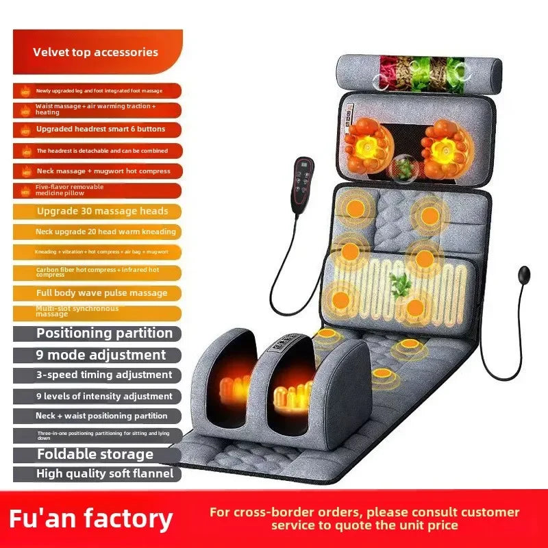 Whole body mattress massager.