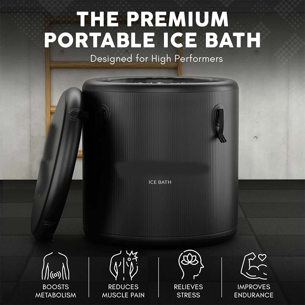 Built-in Pump Ice Bath Tub with Water Cooling.