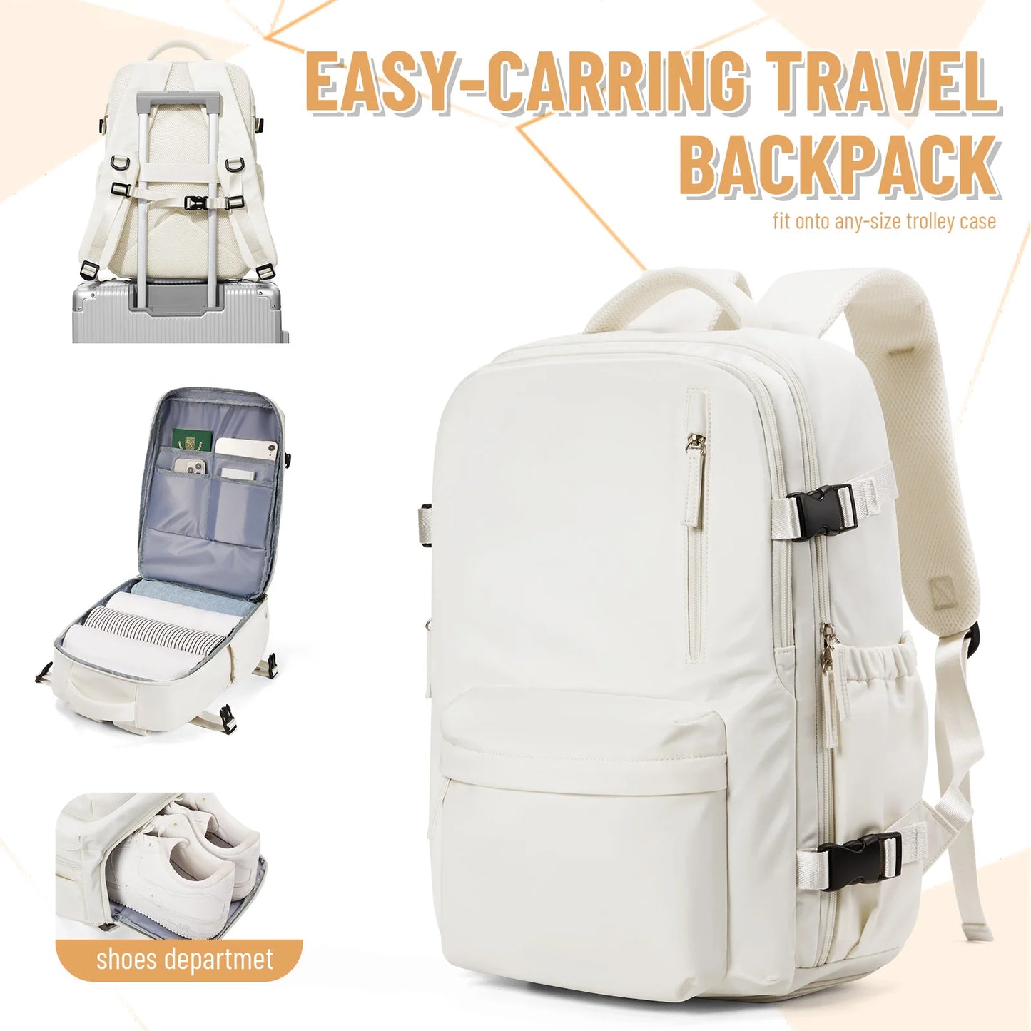 Unisex Travel Backpack.
