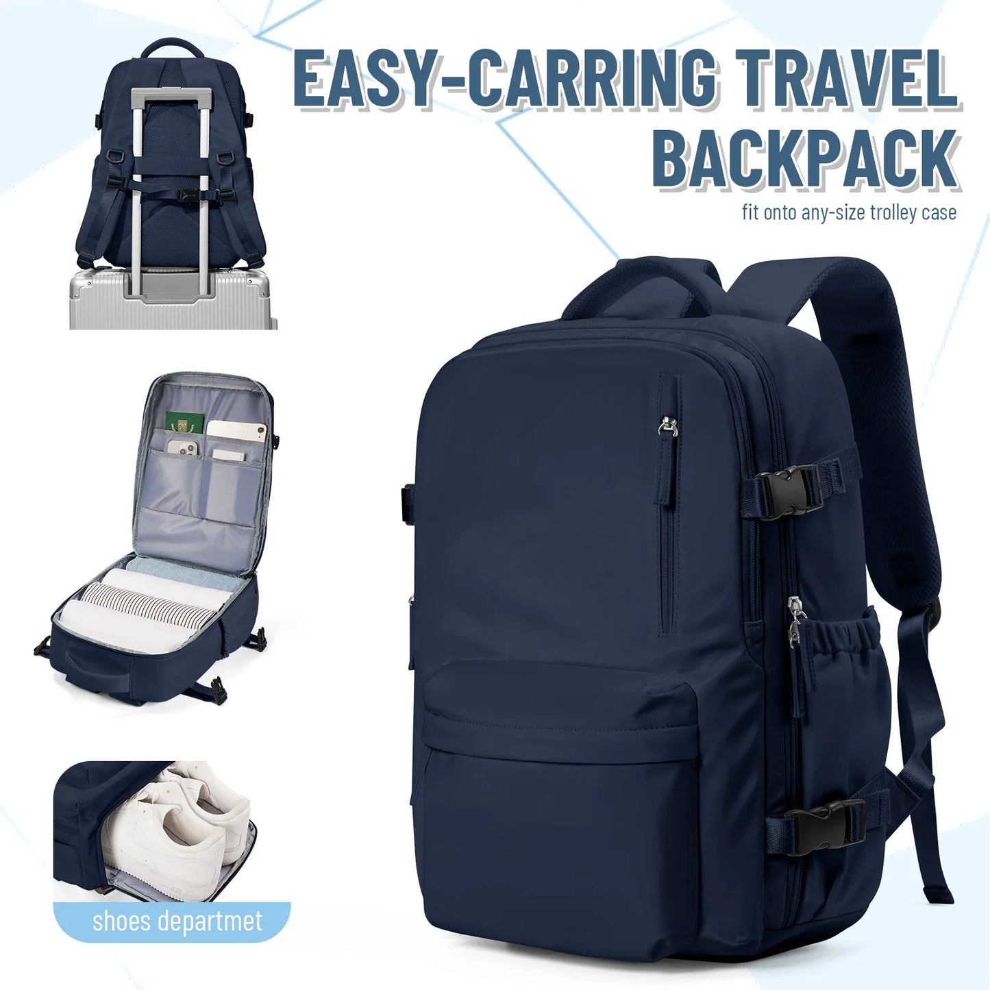 Unisex Travel Backpack.