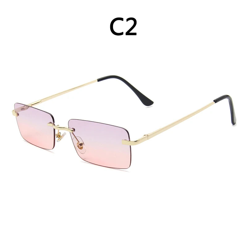 Rimless Men Sunglasses