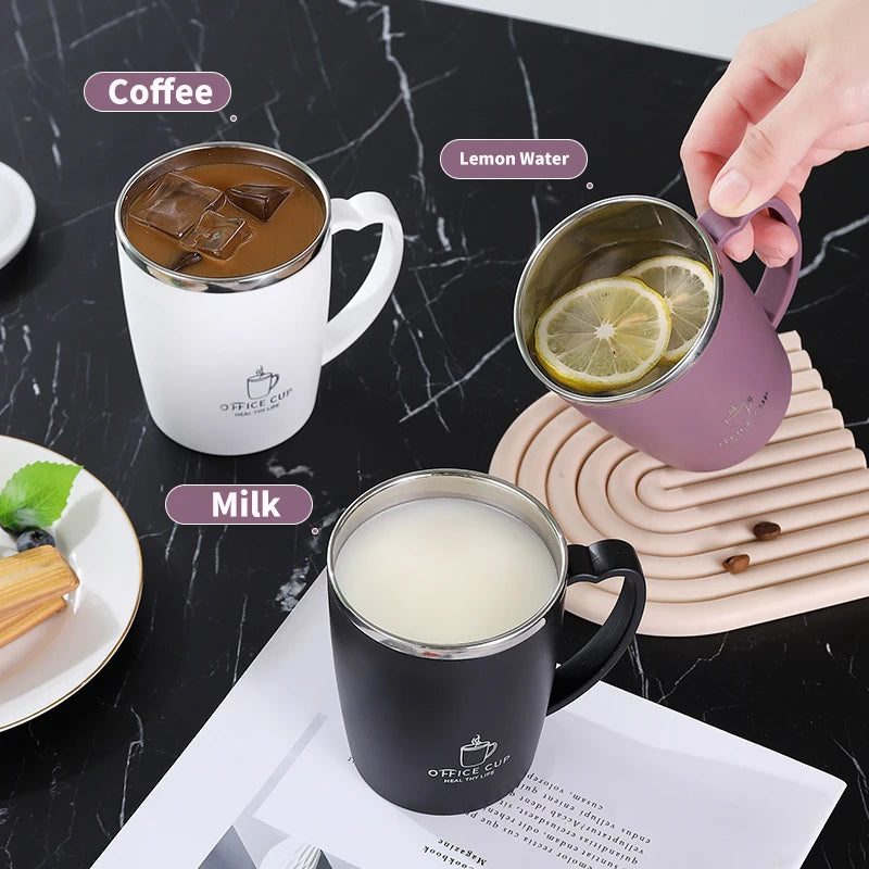 Stainless Steel Coffee Mug.