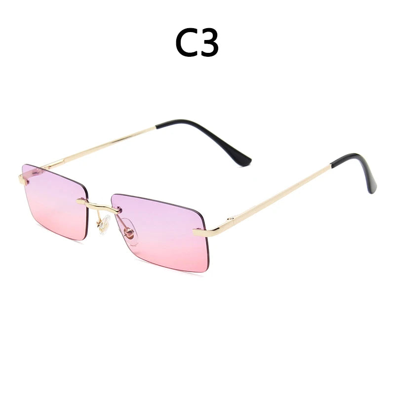 Rimless Men Sunglasses