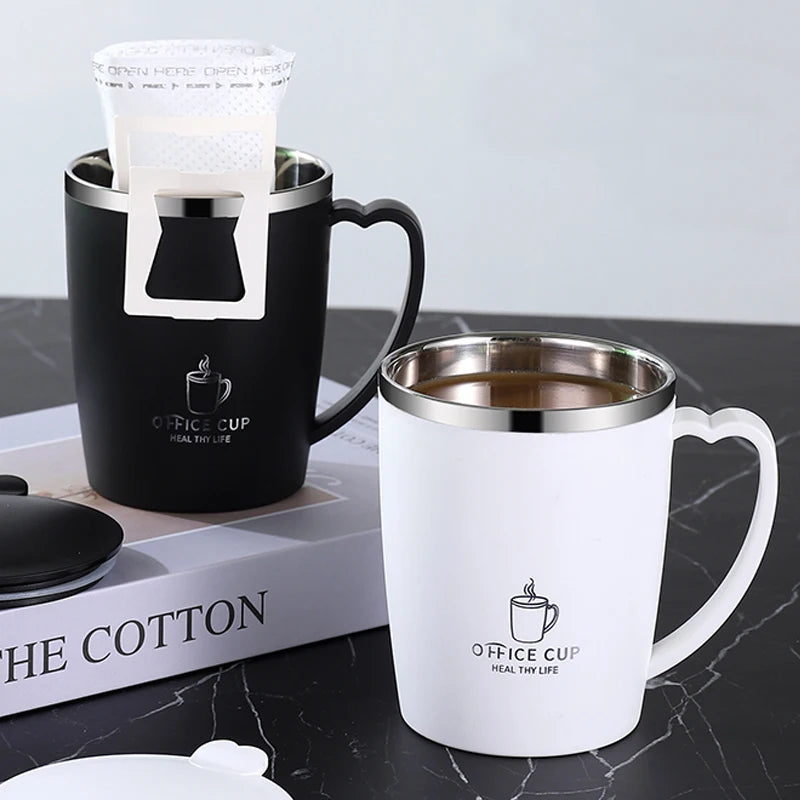 Stainless Steel Coffee Mug.