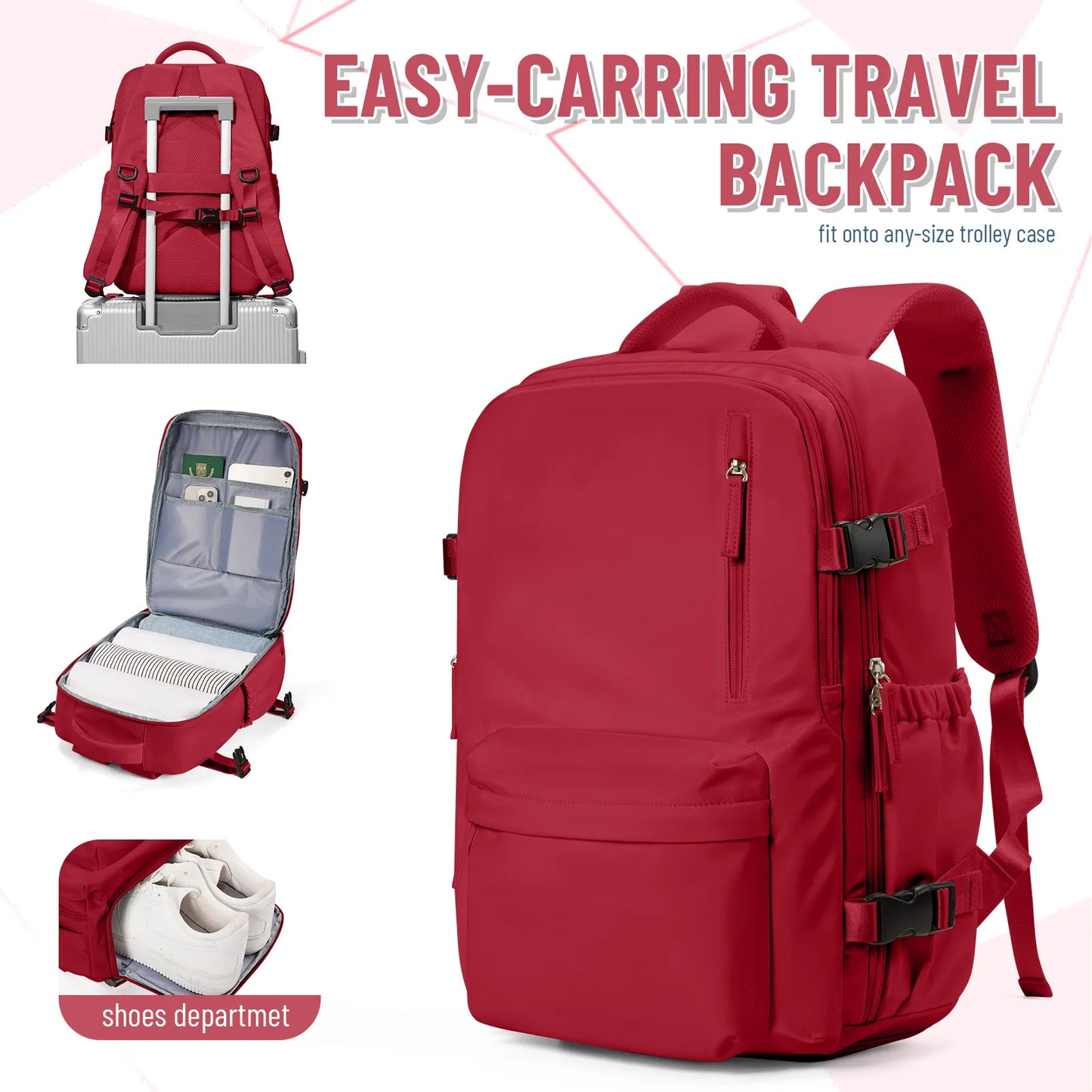 Unisex Travel Backpack.